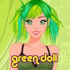 green-doll