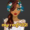 alysson54321
