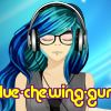 blue-chewing-gum