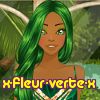 x-fleur-verte-x