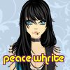 peace-whrite